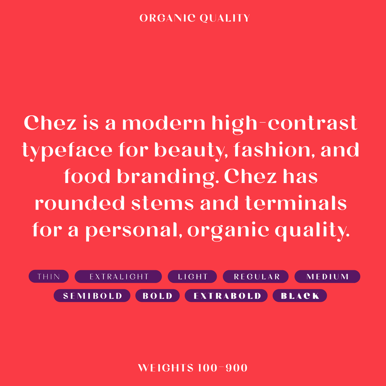 Bauhaus Chez—Rounded serif font, warm & high-contrast