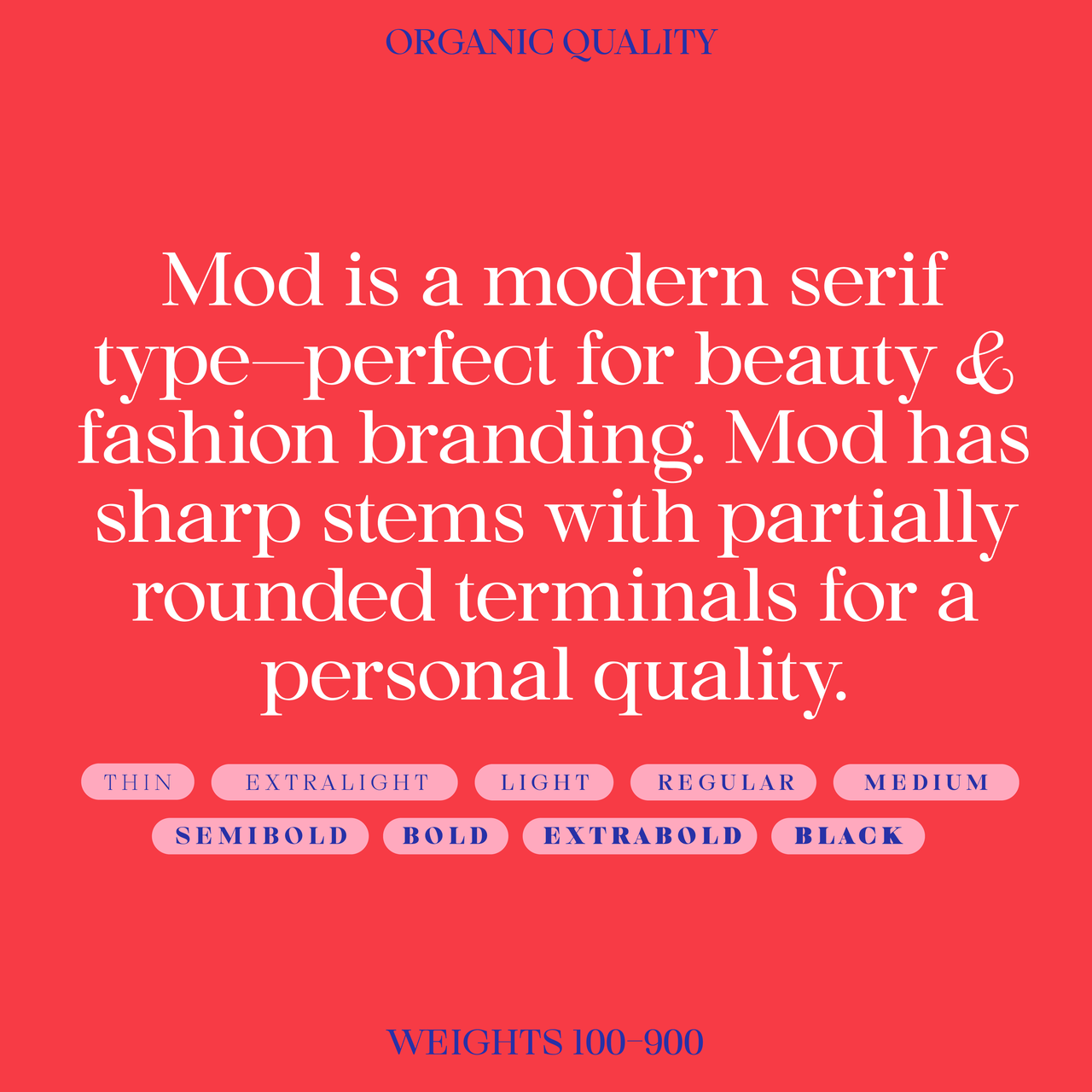 Bauhaus Mod—Modern serif font for elegance