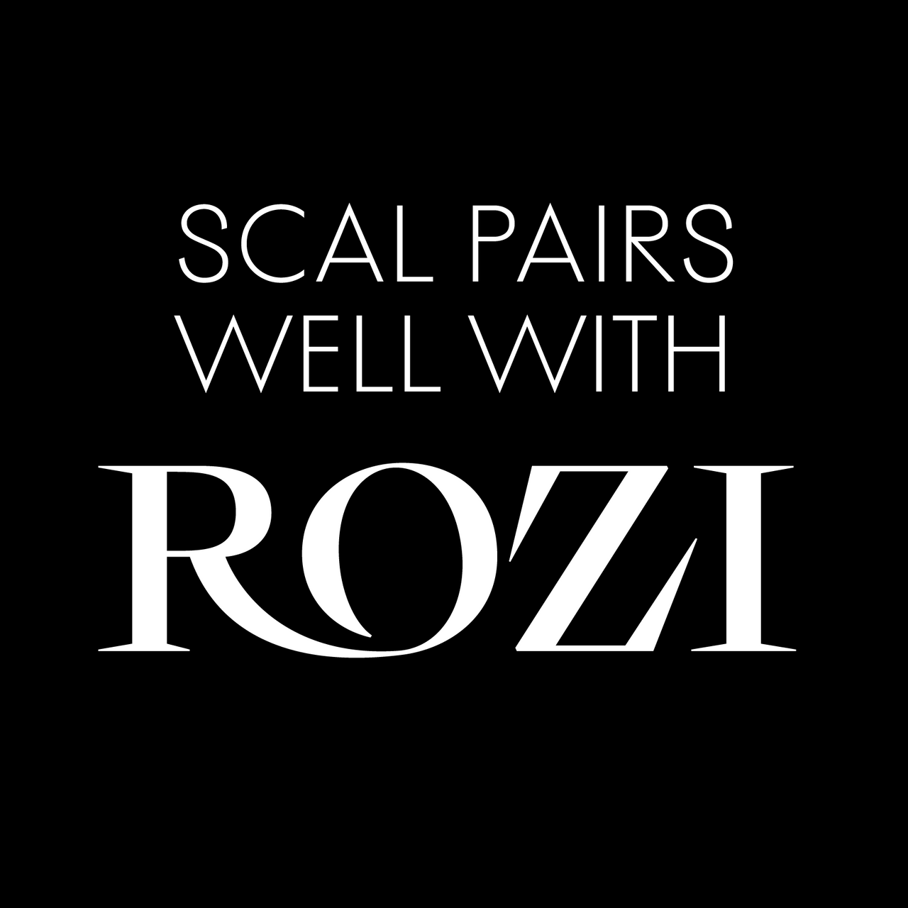 Scal—Pointy font, sans-serif classic with a modern take